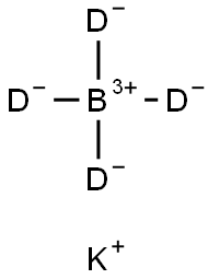 Potassium borodeuteride Struktur