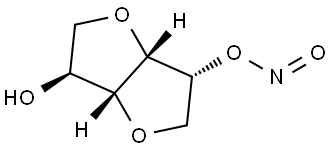 D-Glucitol, 1,4:3,6-dianhydro-, 5-nitrite (9CI) Struktur