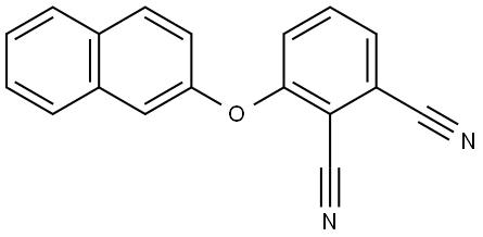 3-(NAPHTHALEN-2-YLOXY)-PHTHALONITRILE Struktur