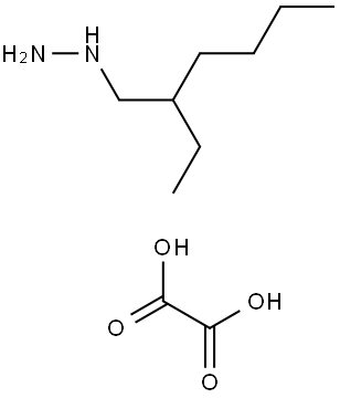 1-(2-ethylhexyl)hydrazine oxalate Struktur