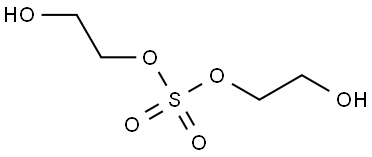 2-[[(2-Hydroxyethoxy)sulfonyl]oxy]ethan-1-ol Struktur