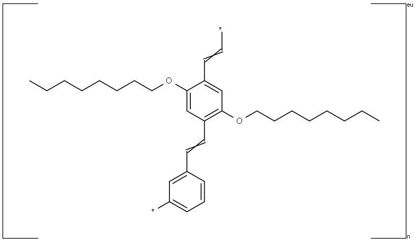 POLY((M-PHENYLENEVINYLENE)-CO-(2 5-DIOC& Struktur