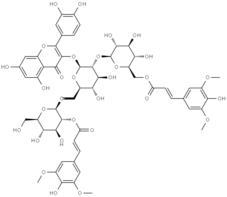 Apetalumoside B9 Struktur