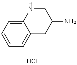 1,2,3,4-tetrahydroquinolin-3-amine hydrochloride Struktur