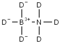 Deuteroammonia deuteroborane complex Struktur