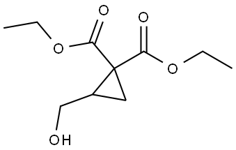 1,1-Cyclopropanedicarboxylic acid, 2-(hydroxymethyl)-, 1,1-diethyl ester