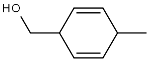 (4-METHYL-2,5-CYCLOHEXADIEN-1-YL)METHANOL Struktur