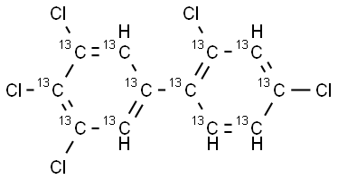 2',3,4,4',5-PENTACB (PCB-123) (13C12, 99%) 40+/-2 ug/ml in Nonane Struktur