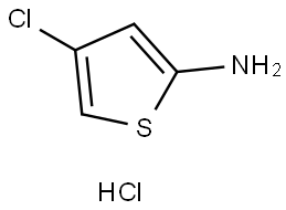 4-Chlorothiophen-2-amine hydrochloride Struktur