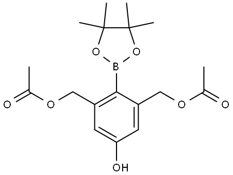 (5-Hydroxy-2-(4,4,5,5-tetramethyl-1,3,2-dioxaborolan-2-yl)-1,3-phenylene)bis(methylene) diacetate