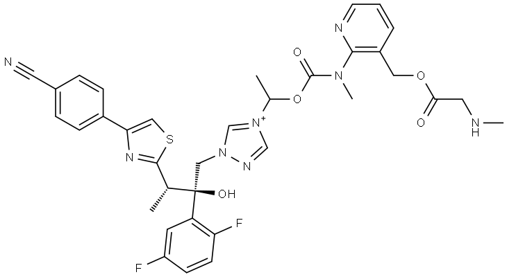 Isavuconazole Impurity 1 Struktur