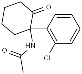 N-(1-(2-Chlorophenyl)-2-oxocyclohexyl)acetamide|N-(1-(2-氯苯基)-2-氧代環(huán)己基)乙酰胺