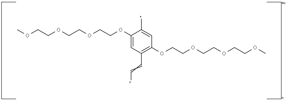 POLY(2 5-BIS(1 4 7 10-TETRAOXAUNDECYL)-& Struktur