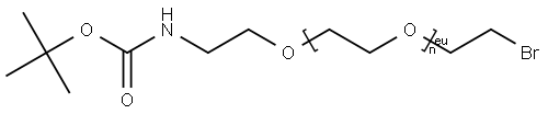 N-Boc-PEG23-bromide Struktur