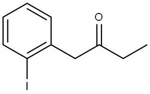 2-Butanone, 1-(2-iodophenyl)- Struktur