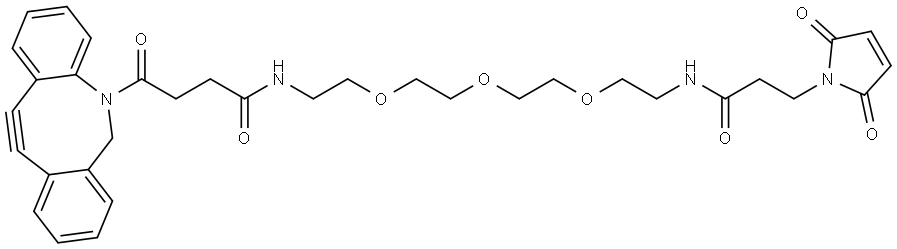 DBCO-PEG3-Mal Struktur