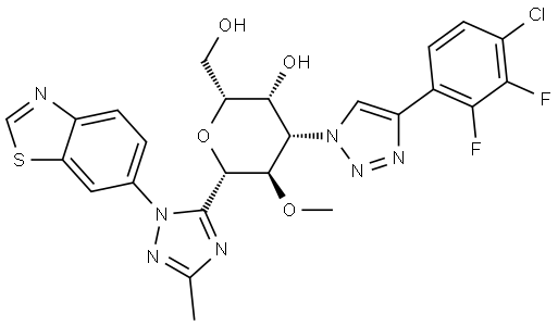 Galectin-3-IN-3 Struktur