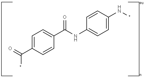 POLY-p-PHENYLENE TEREPHTHALAMIDE Struktur