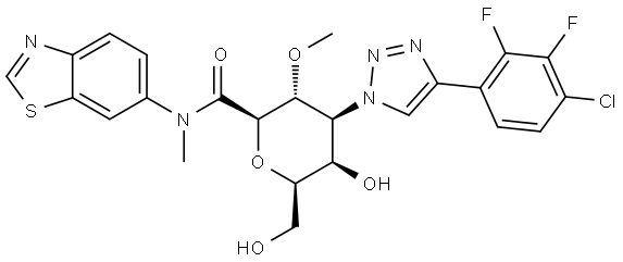 Galectin-3-IN-4 Struktur