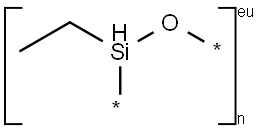 POLYETHYLHYDROSILOXANE Struktur