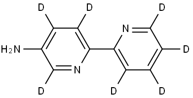 2,2'-bipyridin]-d7-5-amine Struktur