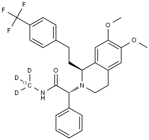 Almorexant-13C-d3 Struktur