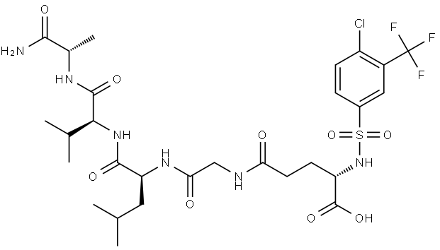 MMP-7-IN-2 Struktur