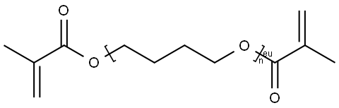 POLYBUTYLENEGLYCOL DIMETHACRYLATE Struktur