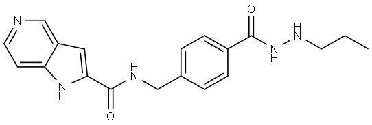 HDAC/NAMPT-IN-1 Struktur