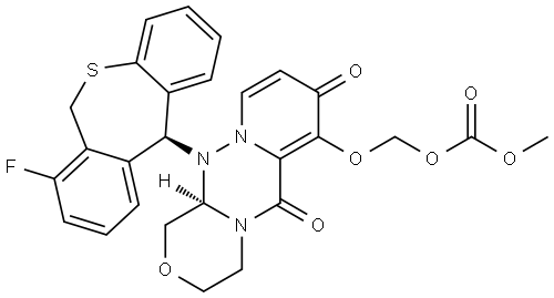 Baloxavir Impurity 29 Struktur