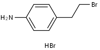 4-(2-Bromoethyl)benzenamine Hydrobromide Struktur