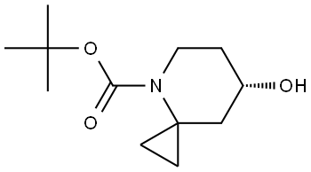 (S)-tert-Butyl 7-hydroxy-4-azaspiro[2.5]octane-4-carboxylate Struktur