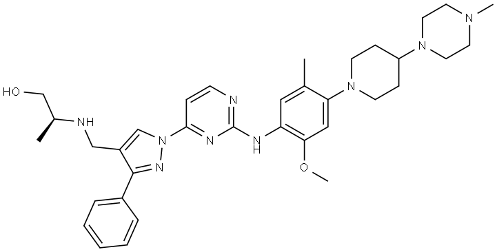 EGFR-IN-101 Struktur