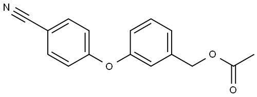 3-(4-cyanophenoxy)benzyl acetate