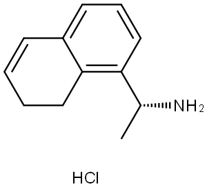 (R)-1-(7,8-dihydronaphthalen-1-yl)ethan-1-amine hydrochloride Struktur