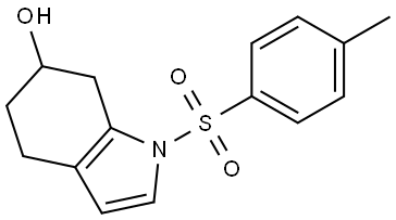 1-Tosyl-4,5,6,7-tetrahydro-1H-indol-6-ol Struktur