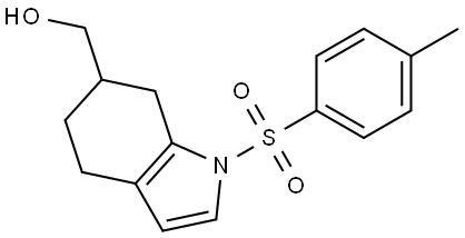 (1-Tosyl-4,5,6,7-tetrahydro-1H-indol-6-yl)methanol Struktur