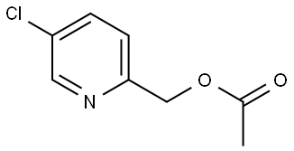 2-Pyridinemethanol, 5-chloro-, 2-acetate