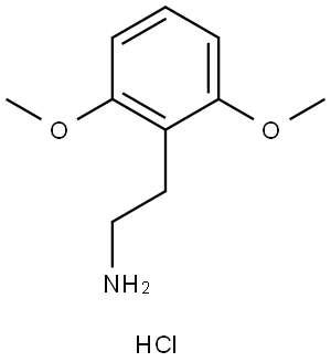 2-(2,6-dimethoxyphenyl)ethan-1-amine
hydrochloride Structure