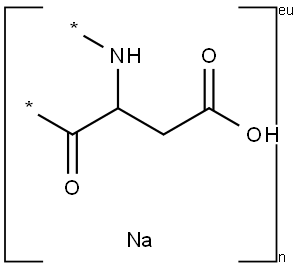 POLY-L-ASPARTIC ACID SODIUM SALT Struktur