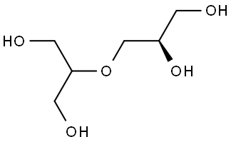 (R)-3-((1,3-dihydroxypropan-2-yl)oxy)propane-1,2-diol Struktur