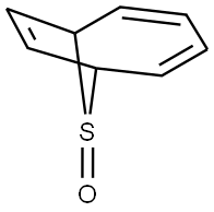 9-THIABICYCLO[4.2.1]NONA-2,4,7-TRIENE 9-OXIDE Struktur