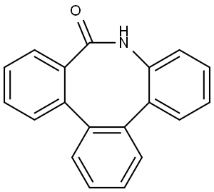 TRIBENZO[B,D,F]AZOCIN-10(9H)-ONE Struktur