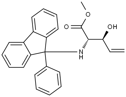 L-erythro-Pent-4-enonic acid, 2,4,5-trideoxy-2-[(9-phenyl-9H-fluoren-9-yl)amino]-, methyl ester (9CI)