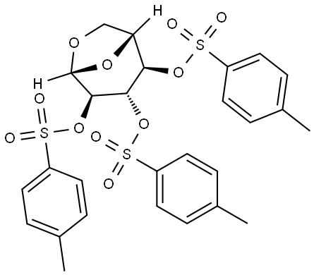 β-D-Glucopyranose, 1,6-anhydro-, 2,3,4-tris(4-methylbenzenesulfonate)