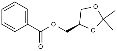 1,3-Dioxolane-4-methanol, 2,2-dimethyl-, 4-benzoate, (4R)-