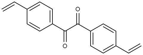 1,2-bis(4-vinylphenyl)ethane-1,2-dione Struktur