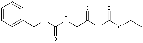 Glycine, N-[(phenylmethoxy)carbonyl]-, anhydride with ethyl hydrogen carbonate (9CI)