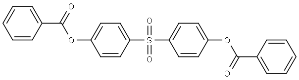 4-{[4-(BENZOYLOXY)PHENYL]SULFONYL}PHENYL BENZOATE Struktur