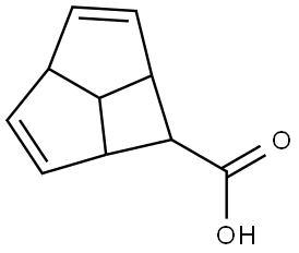 1A,3A,5A,5B-TETRAHYDRO-1H-CYCLOBUTA[CD]PENTALENE-1-CARBOXYLIC ACID Struktur